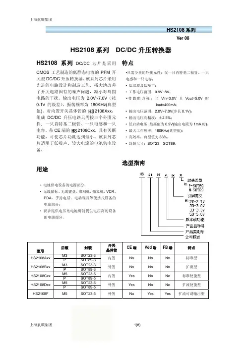 HS2108参数