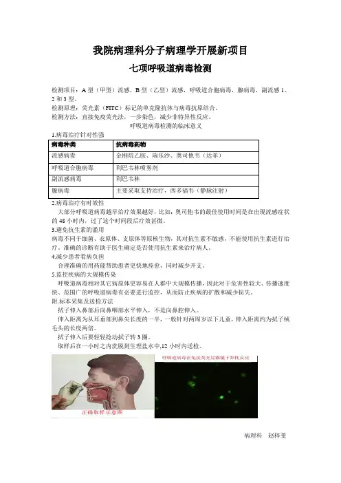 七项呼吸道病毒检测