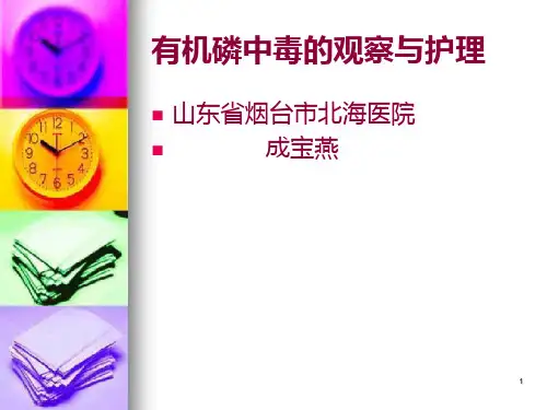有机磷中毒的护理PPT课件