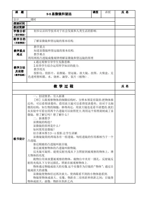 5-5显微镜和望眼镜