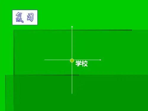 根据方向和距离确定物体的位置(2)