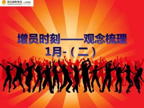 增员时刻——观念梳理