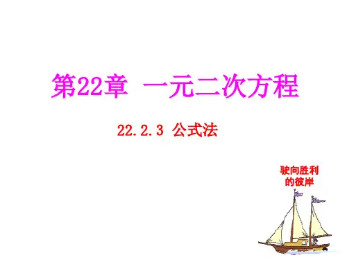 《公式法》课件.ppt