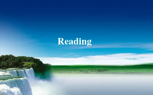 人教版英语选修六Unit 2 Reading 
