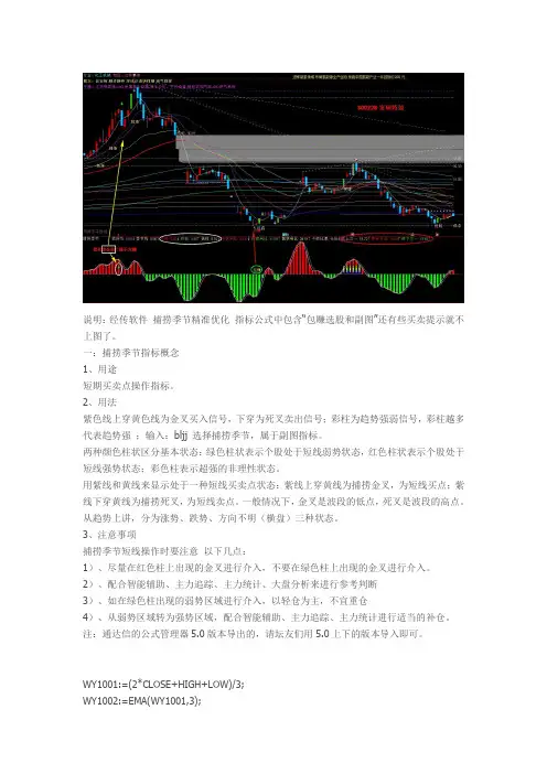 珍藏精品 我的捕捞季节 【抓牛指标、源码、{副图,选股于一体}