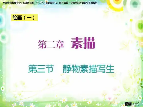 静物素描写生