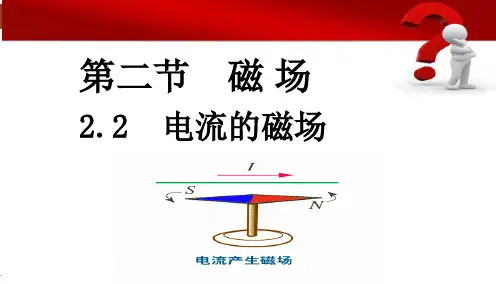 电流的磁场