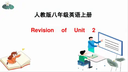 人教版八年级英语上册Unit2复习课件