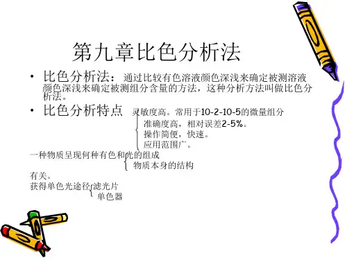 比色分析法