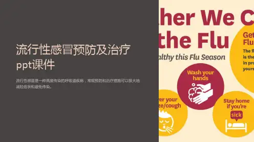 流行性感冒预防及治疗课件