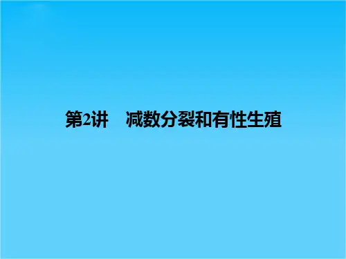 【创新设计】2015高考生物(苏教版)一轮复习课件1-4-2减数分裂和有性生殖