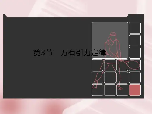 6-3第3节 万有引力定律