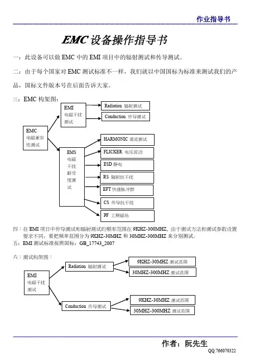 EMC测试指导书