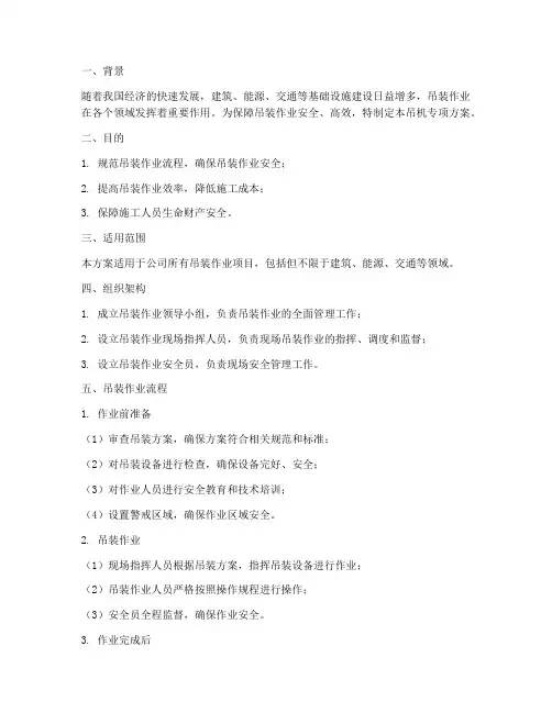 吊机_专项方案