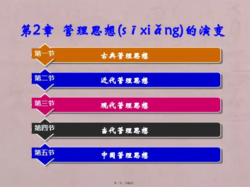 《管理学原理与实务》第二章PPT课件