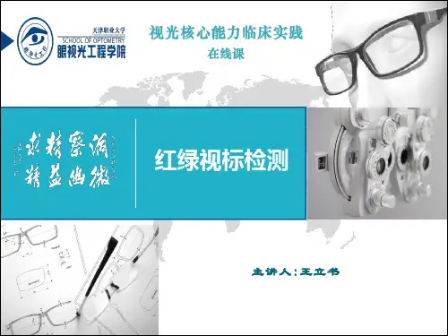 红绿视标检测