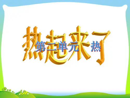 教科版五年级级科学下册《热起来了》_课件.ppt