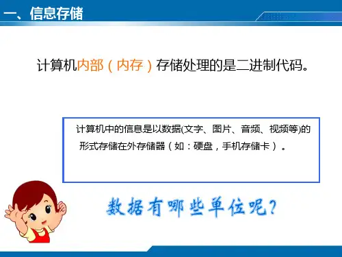 第3节信息的编码ppt课件