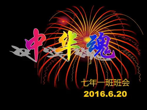 中华魂PPT..