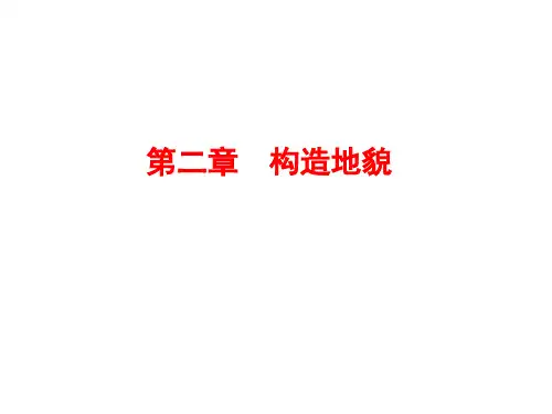 2-1构造地貌