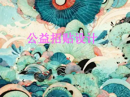 八年级 美术 公益招贴设计课件