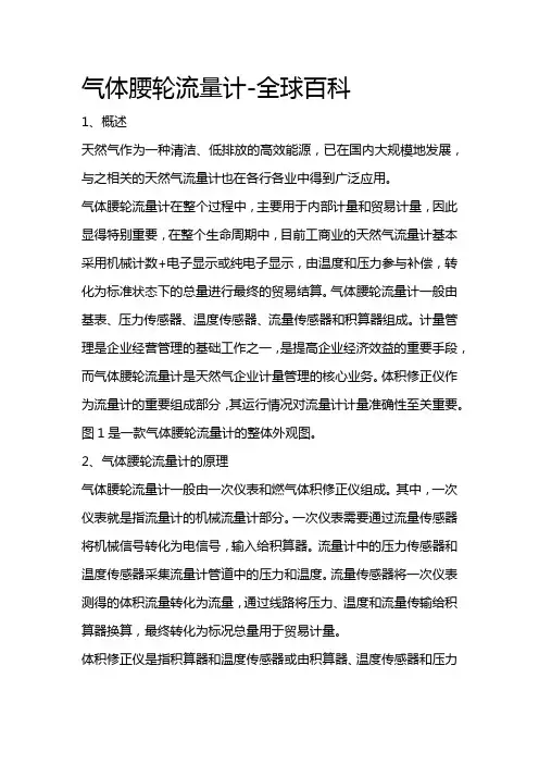 气体腰轮流量计-全球百科