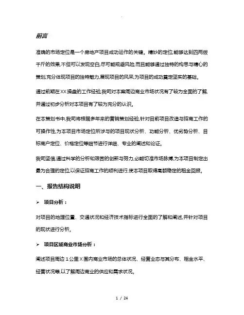 咸宁中央城商业定位报告