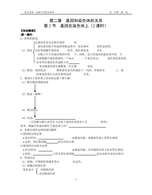 生物导学案一