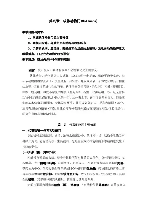 软体动物门(Mollusca)