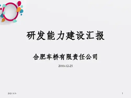 研发能力建设汇报材料_OK