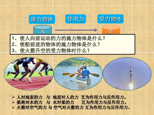 力的三要素 +力的示意图       八年级物理下册