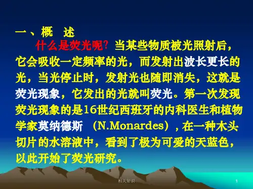 荧光光度分析法测定维生素B2---全.ppt优制材料