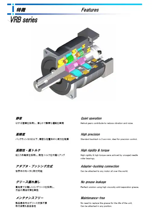 Shimpo-VRB系列微型减速机选型