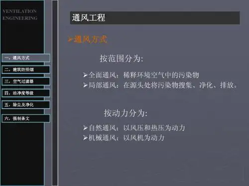通风工程讲义3