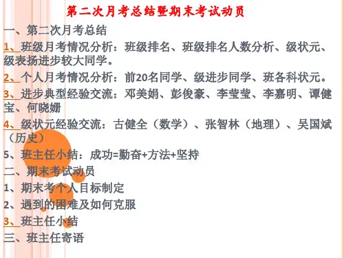 【优秀主题班会】公开课课件-绝对经典 公开班会课