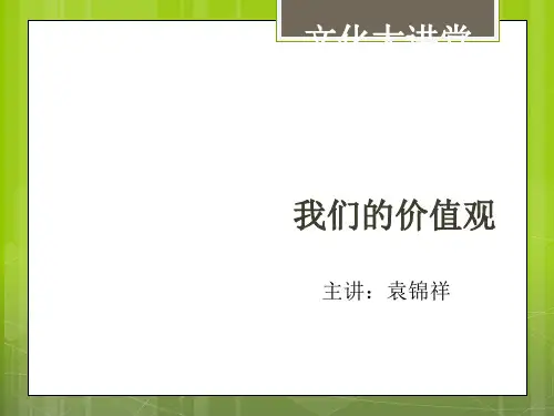 社会主义核心价值观PPT 
