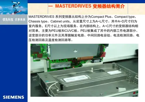 6SE70-变频器结构简介及常见故障PPT课件