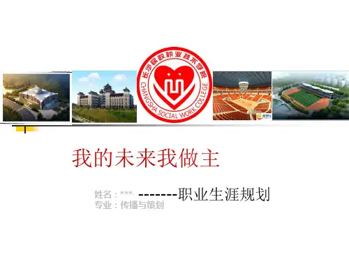 大学生职业生涯规划ppt--完整版