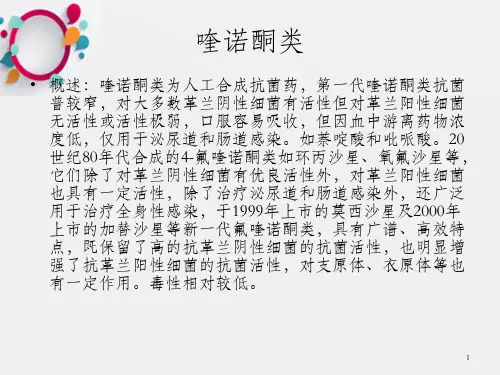 喹诺酮类抗菌药物_OK