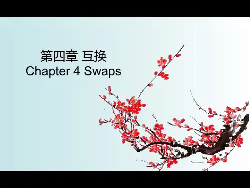 金融衍生工具课件之互换PPT(33张)