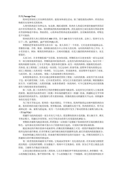 医学专业英语 阅读一分册 第三章