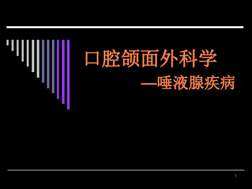 唾液腺疾病PPT课件