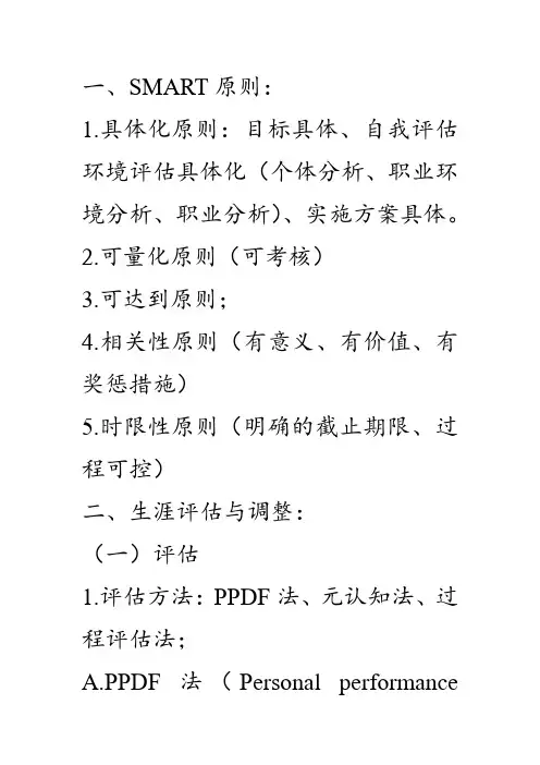职业生涯规划理论基础