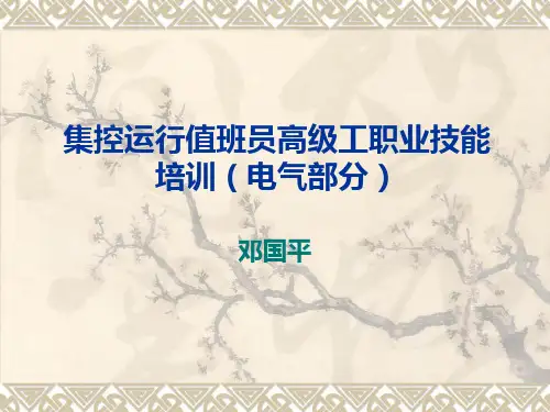 全厂停电的事故处理