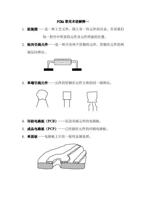 PCBA常用术语解释一