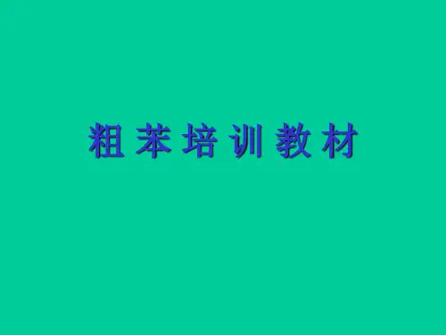 粗苯培训教材