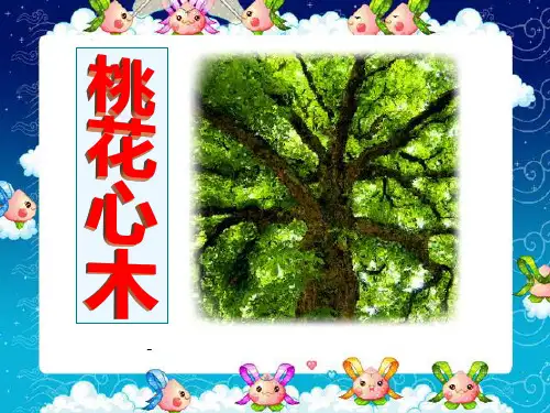 人教版小学六年级下册语文桃花心木教学PPT-课件