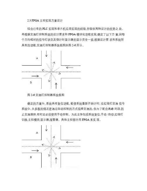基于FPGA的交通灯控制器设计(VHDl代码全,各个模块均调.
