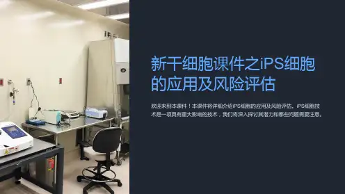 “新干细胞课件之iPS细胞的应用及风险评估”