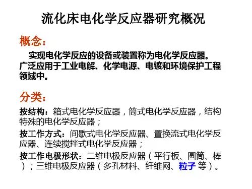 电化学反应器